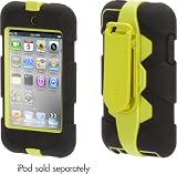 Griffin Technology - Survivor Case for 4th Generation Apple Ipod Touch - Black/acid Green