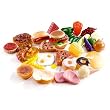 60pc Fun Pretend Play Little Food Set for the Children's Kitchen incl. Ice Cream, Vegetables, Hamburgers, Fruit, Pizza, Donuts, etc!