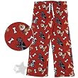 Dog Bone Fleece Pajama Pants for Women