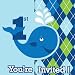 Ocean Preppy Boy 1st Birthday Party Invitations