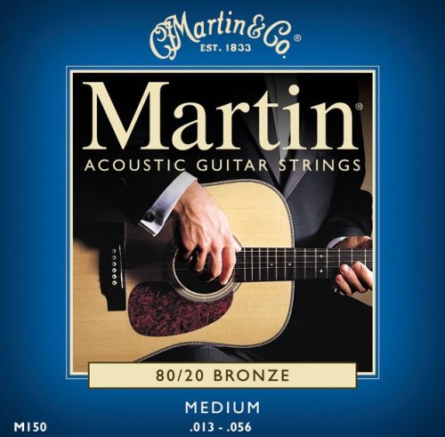 Martin M150 Medium Acoustic Guitar strings, Martin & Co