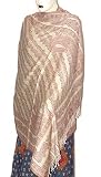 Antique Design Paisley Wrap Shawls in Wool Fabric from Kashmir in India