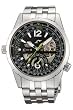 Orient #CFT00004B Men's Semi Skeleton Power Reserve Automatic Watch