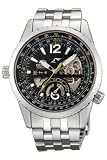 Orient #CFT00004B Men's Semi Skeleton Power Reserve Automatic Watch