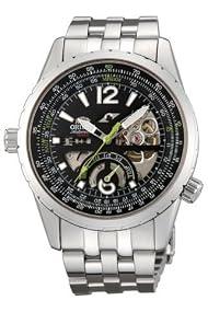 Orient #CFT00004B Men's Semi Skeleton Power Reserve Automatic Watch