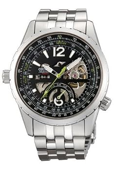 Orient #CFT00004B Men's Semi Skeleton Power Reserve Automatic Watch