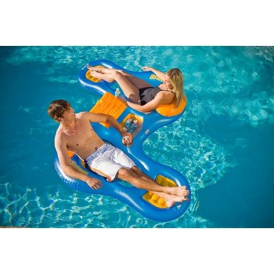 Ahh-Qua Inflatable Pool Lounger