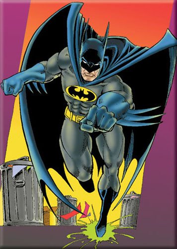 Batman Magnet~ Alley~ Approx 2.5" x 3.5"