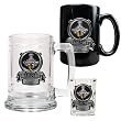 Chicago Blackhawks NHL 15oz Tankard, 15oz Ceramic Mug & 2oz Shot Glass Set - Stanley Cup Champ 2010
