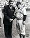 Yogi Berra Autographed/Hand Signed New York Yankees 8x10 Photo (with Babe Ruth)