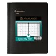 AT-A-GLANCE Recycled Monthly Planner, 9 x 11 Inches, Black, 2012 (70-260-05)