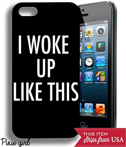 Woke up Like This Beyonce Inspired Funny Popular Iphone 5 5s Case
