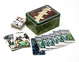$75 Value Football Tin-Over 150 Cards Including Rookies and Superstars!