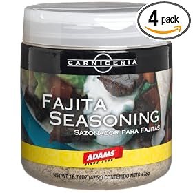 Carniceria Fajita Seasoning (Sazonador Para Fajitas) 16.74-Ounce Jars (Pack of 4)