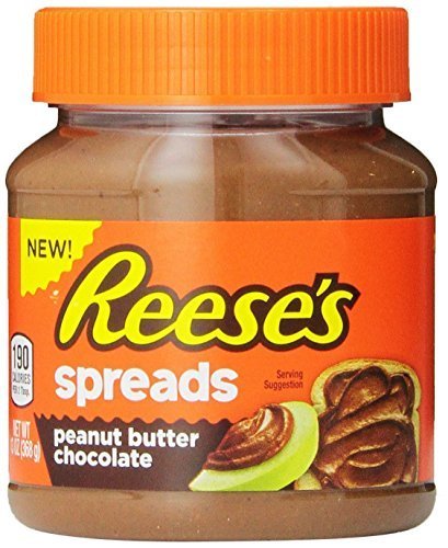 Reese's, Spreads, Peanut Butter Chocolate, 13oz Jar (Pack of 3) by Hershey's