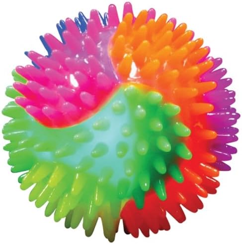 Rainbow Spikey Ball Light Up
