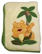 NoJo Jungle Babies Coral Fleece Blanket
