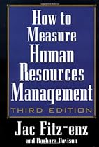 How to Measure Human Resource Management (3rd Edition)