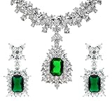 Gift Set: Night at the Oscars CZ Emerald Jewelry Set
