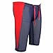 FEESHOW Men's Workout Gym Sports Fitness Running Tights Shorts Pants (Navy Blue, L)