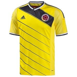 Adidas Colombia 2014 Home Soccer Jersey World Cup 2014 (L)