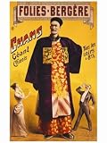 Folies Bergeres Chinese Giant PREMIUM GRADE Rolled CANVAS Art Print Unknown 18x24