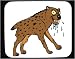 Mouse Pad with hyena, animal, fierce, drooling, salivating