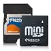 Electronics : 2GB Mini Secure Digital Card + Adapter (Mini SD) (Mini SD)
