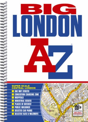 City Travel Guides Discounted  Books : Big London Street Atlas (London Street Atlases)