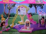 Barbie KELLY Playground Playset (1998 Arcotoys, Mattel)