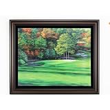 Golf Gifts and Gallery Augusta #11 Framed Canvas Art by
