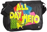 Produkt-Bild: Poodlebags, young Art - slogan - the message Hero - 3YA0312MHERB, Unisex - Kinder Messengerbags, 35 x 12 x 30 cm (B x H x T)