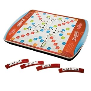 Deluxe Low Vision 60th Anniversary Scrabble