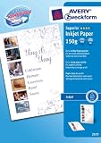 Produkt-Bild: Avery Zweckform, 2579, Papier, 150 Blatt, f&uuml;r Designstudien, Photos, Verkaufsunterlagen etc., A4, 150g