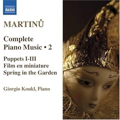 Martinu: Complete Piano Music, Vol. 2