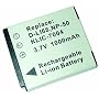 Energizer FLNP50 Digital Camera Battery Equivalent to Fuji NP-50, Pentax D-Li68, Kodak KLIC-7004 Battery