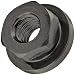 TE-CO Flanged Hex Nut, 12L14 Steel With Black Oxide Finish, UNC 5/16-18 Thread Size (Pack of 5)