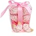Lady Fortunes  Take Out Pail of 6 Pink Ribbon Fortune Cookies