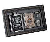 Jack Daniel's Flask/Case/Shot/Funnel Gift Set