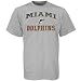 Miami Dolphins Ash Heart and Soul T-shirt