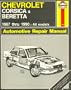 Chevrolet Corsica and Beretta 1987-90 Owner's Workshop Manual