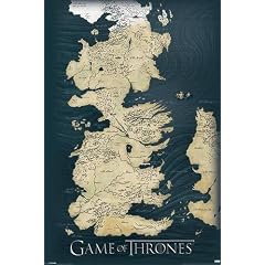 Games Of Thrones Map Maxi Poster [UK-Import]