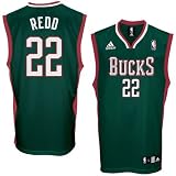 Michael Redd Jersey: adidas Green Replica #22 Milwaukee Bucks Jersey