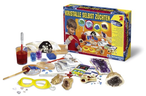 Childrens Toyshop  Spielwaren : Clementoni 69517.1 - GALILEO Kristalle züchten Starter-Set