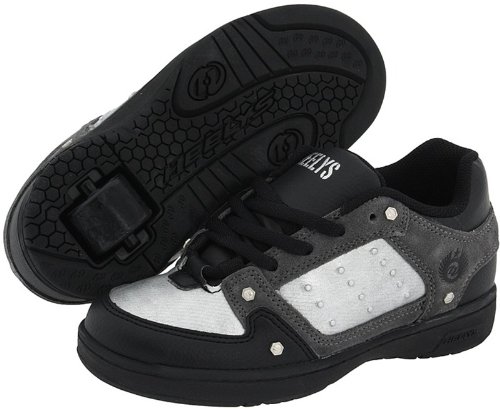 Heelys Stealth Rollershoe (Black/Grey/Metallic Silver) #7547