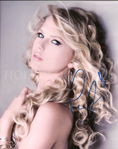 Beautiful Taylor Swift Signed 8x10 #1