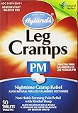 Hyland's Night Time Leg Cramps PM Tablets, Natural Cramp Pain Relief with Restful Sleep, 50 Count
