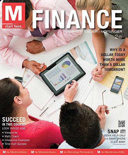 ebook Online Access for M: Finance, 2E, With Access Code For Connect Plus