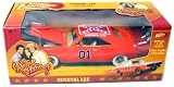 VERY RARE! General Lee 1969 Dodge Charger R/T 1/25 Scale, White Wheels Edition