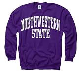 Northwestern St. Demons Purple Arch Crewneck Sweatshirt